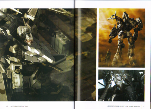 Armored Core Chronicle Art Works Book (30 работ)