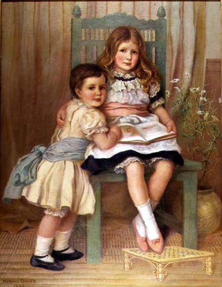 Английский художник Norman Prescott Davies (1862-1915) (27 работ)