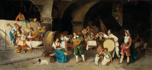 Испанский художник Luis Ricardo Falero (1851- 1896) (48 работ)