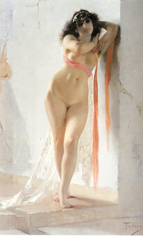 Испанский художник Luis Ricardo Falero (1851- 1896) (48 работ)