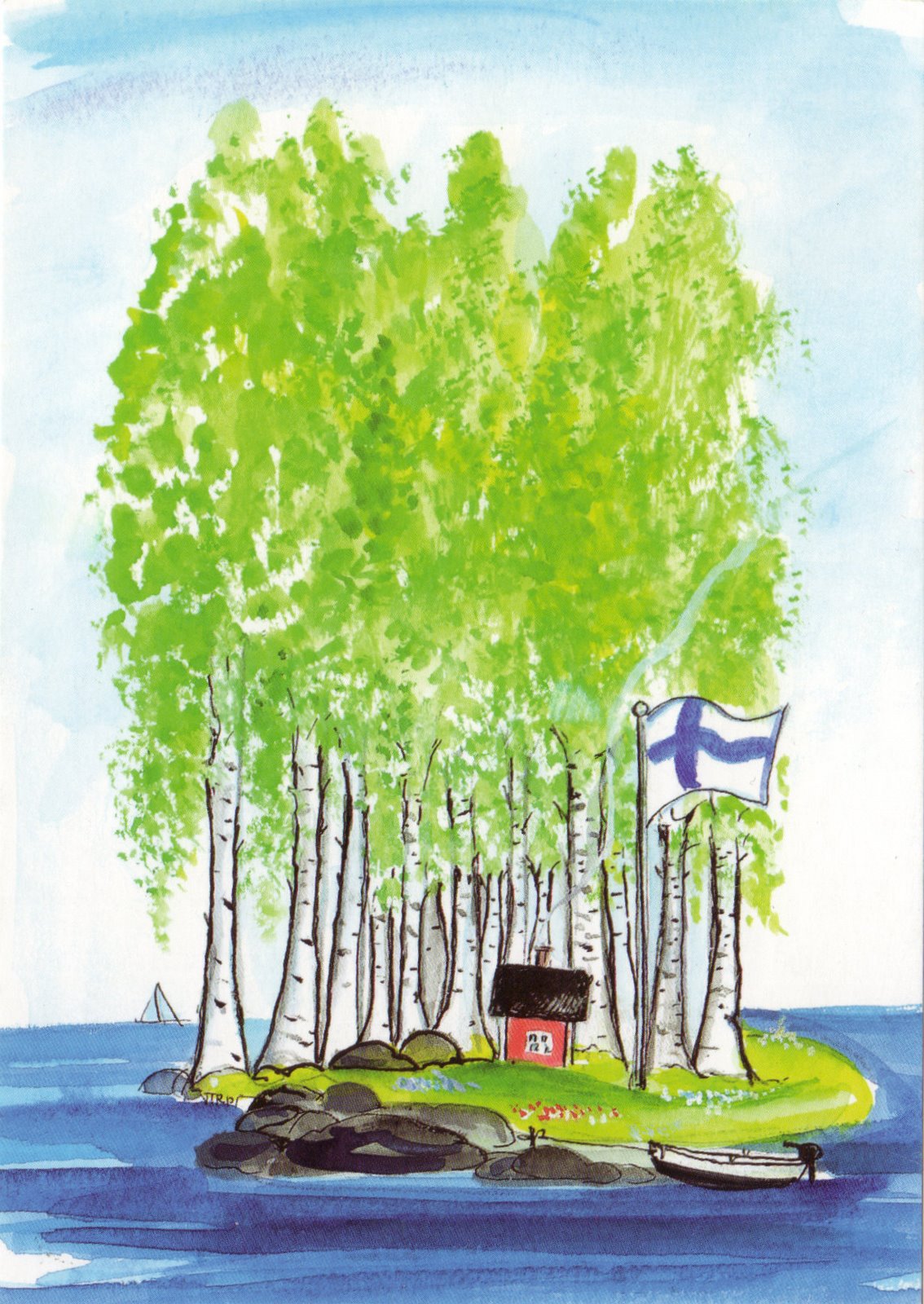 Детские рисунки о Финляндии