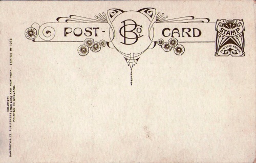 Старые почтовые карточки / Old post cards (27 работ)