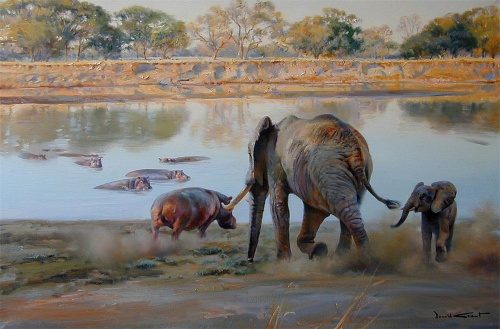 English animal artist Donald Grant (47 works)