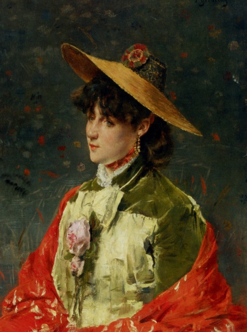 Бельгийский художник Alfred Stevens (1823–1906) (218 работ)