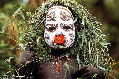 Племенное декорирование в Африке. Hans W. Silvester. (55 фото)