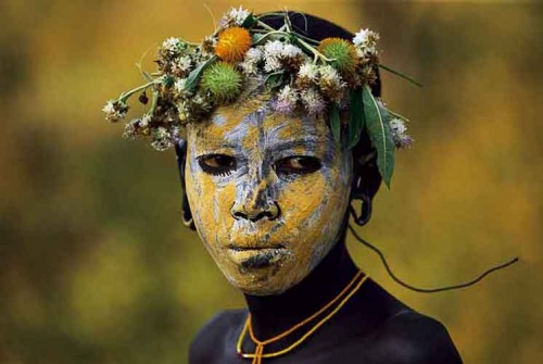 Племенное декорирование в Африке. Hans W. Silvester. (55 фото)