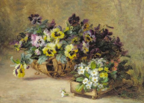 Flowers and still life in painting of the 18th-20th centuries, part 1 (108 works)