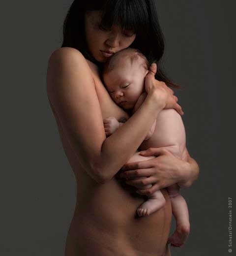 Новые матери, новые рожденные. Фотограф Howard Schatz (35 фото) (эротика)
