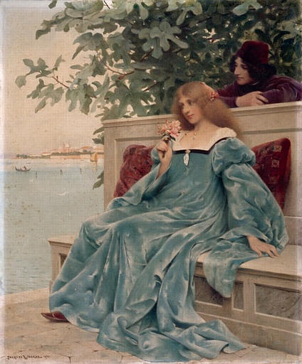 Французский художник Jacques Clement Wagrez (1846-1908) (34 работ)