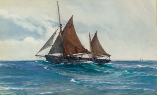 Художник-маринист Montague Dawson (1895–1973) (200 работ)