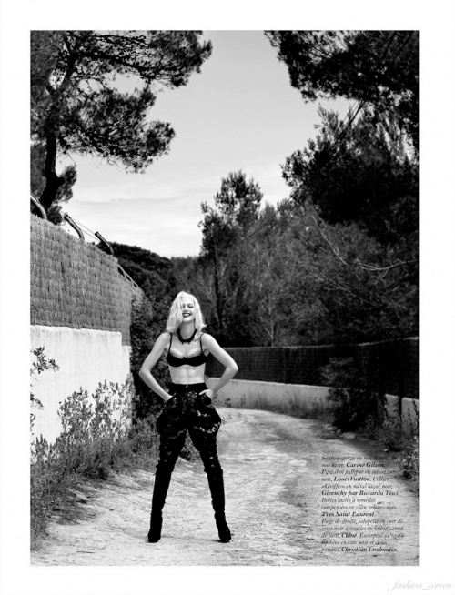 Александра Пивоварова для Vogue Paris October 2011  (17 фото) (эротика)
