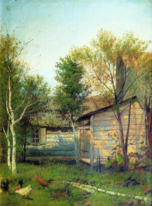 A selection of reproductions of paintings by Russian landscape artists (64 works) (part 1)