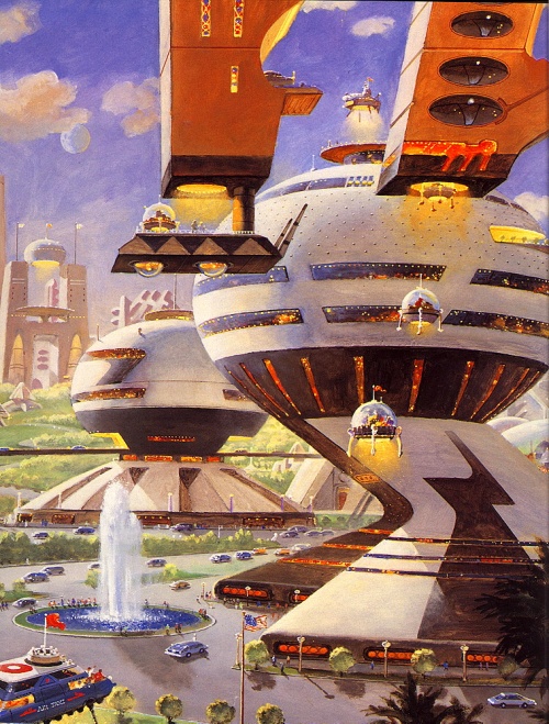 Robert Mccall - Other worlds (45 works)
