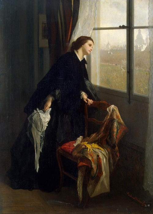 Бельгийский живописец Gustave Leonard de Jonghe (1829-1893) (51 работ)