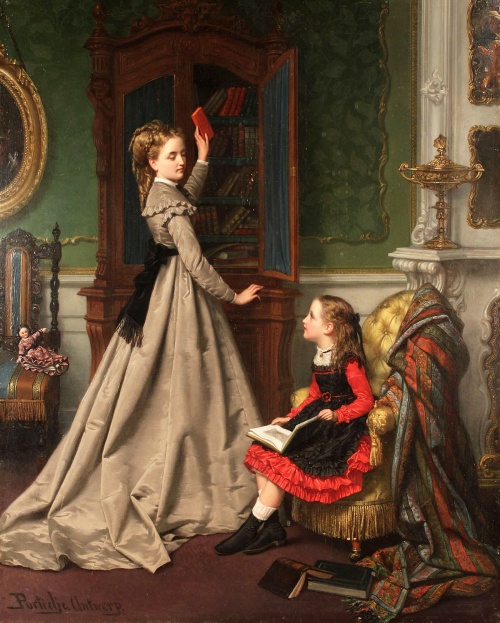 Бельгійський художник Jan Frederik Pieter Portielje (1829-1908) (55 робіт)