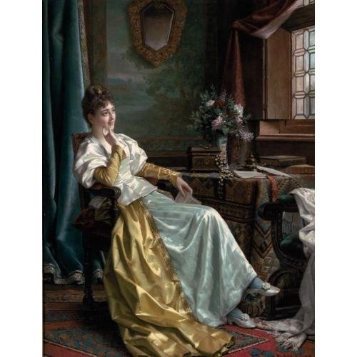 Бельгийский художник Jan Frederik Pieter Portielje (1829-1908) (55 работ)