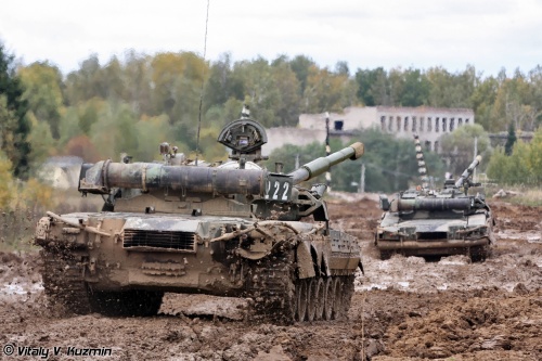 Подготовка 4-й отдельной танковой бригады к годовой проверке (56 фото)