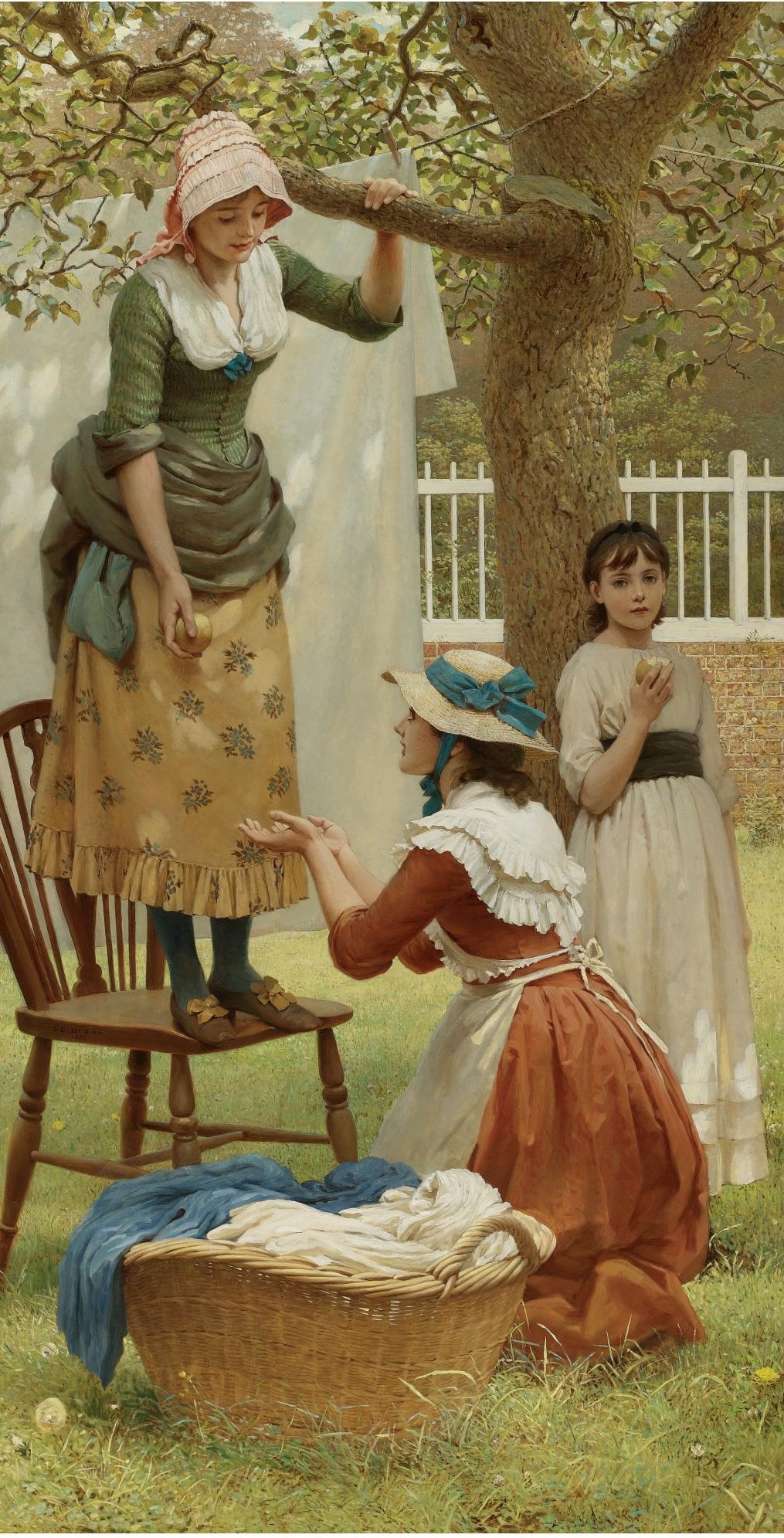 The daughters of eve. Джордж Данлоп Лесли. Английский художник George Dunlop Leslie(1835-1921). Джордж Данлоп Лесли (George Dunlop Leslie), 1835-1921. Англия. Джордж Данлоп Лесли картины.