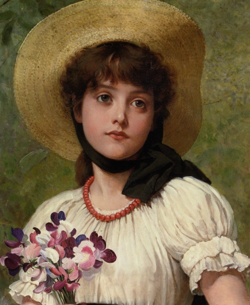 Английский художник George Dunlop Leslie (1835-1921) (46 работ)