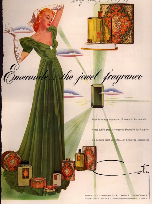 Реклама косметики. 1940-е. Часть 1 (100 фото)