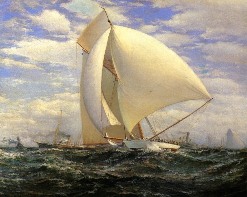 Художник-маринист James Gale Tyler (American, 1855-1931) (59 работ)