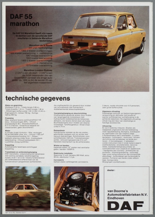 Dutch Automotive History (part 32) DAF (84 фото)