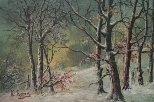 Российский и латвийский художник Карл Розен (1864 - 1934) (30 работ)