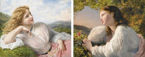 Художник Sophie Gengembre Anderson (1823-1903) (76 работ)