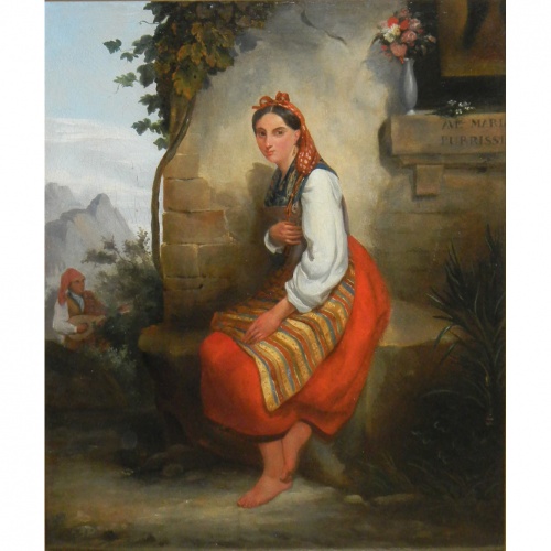 Женский образ в живописи 18-20 веков часть 8 (61 работ)