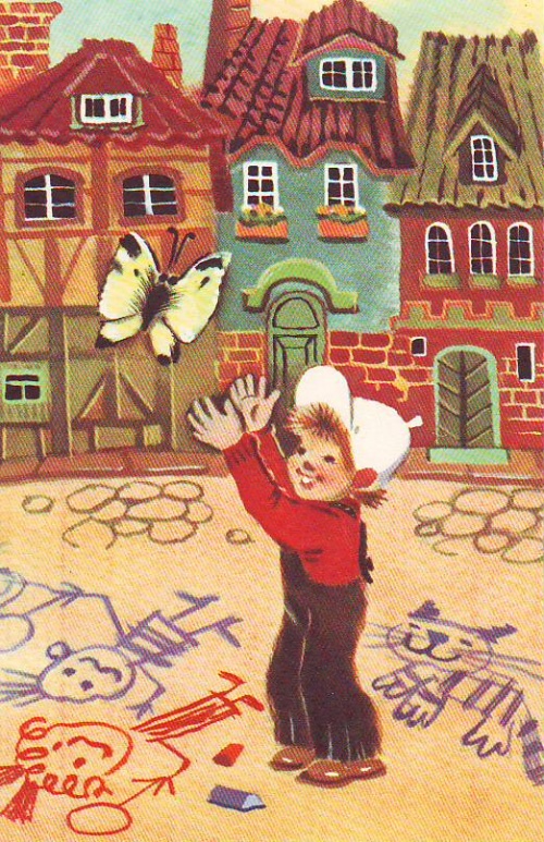 Soviet era children's postcards (285 postcards)