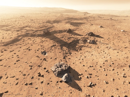 Kees Veenenbos: фото Марса в художественной обработке (43 фото)