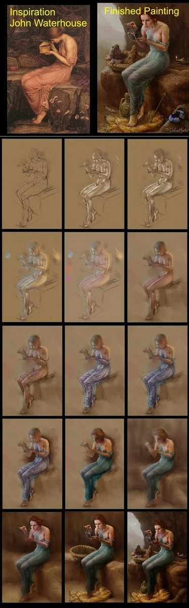 Художник цифровой и традиционной живописи Steve De La Mare (псевдоним - mrDExArts) (58 работ)