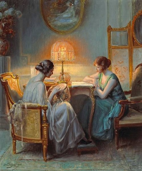 Художник Delphin Enjolras (1857 - 1945) (200 работ)