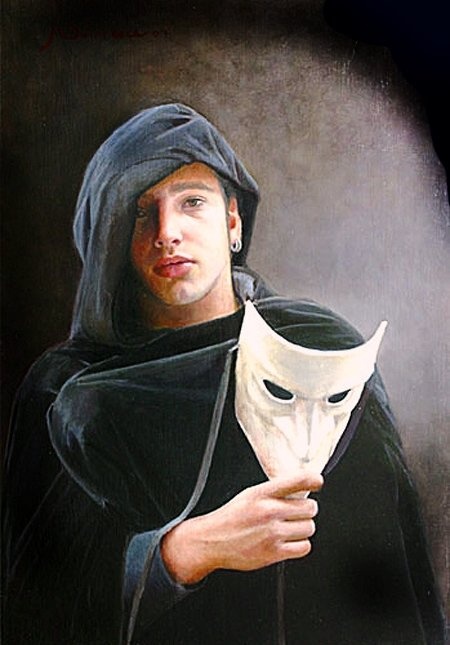 Венецианские маски в живописи (67 работ)