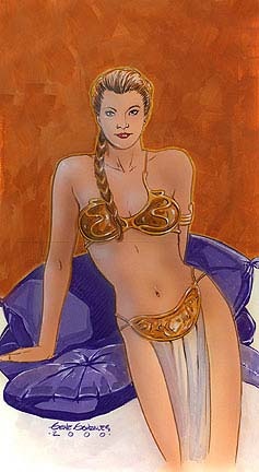 Принцесса Лея Органа из легендарного фильма "Звездные Войны" (383 работ)