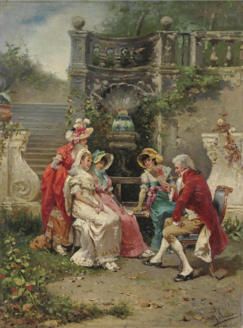 Итальянский художник Francesco Peluso (1836-1916) (29 работ)