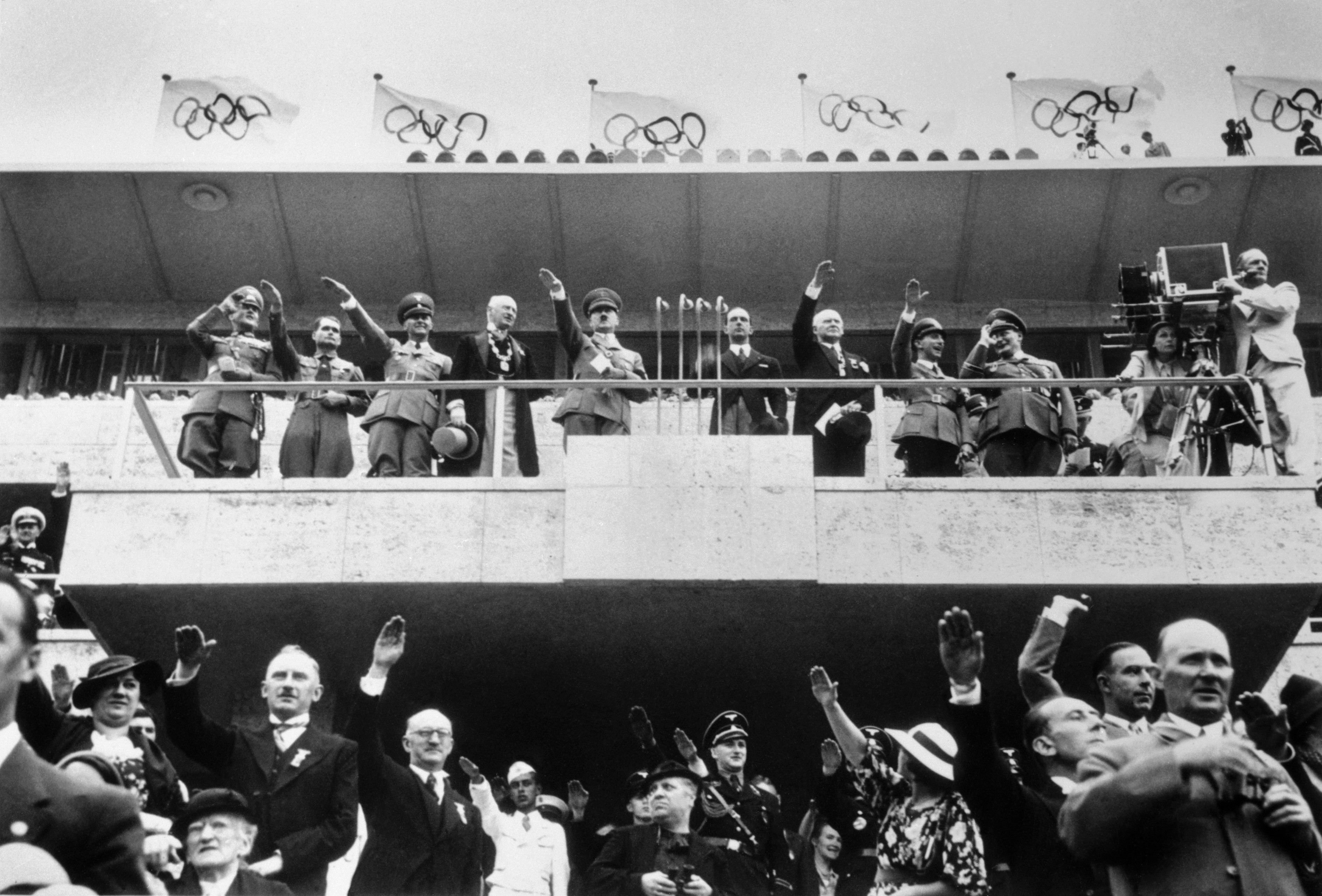 Германия первая игра. Олимпийские игры в Берлине 1936.