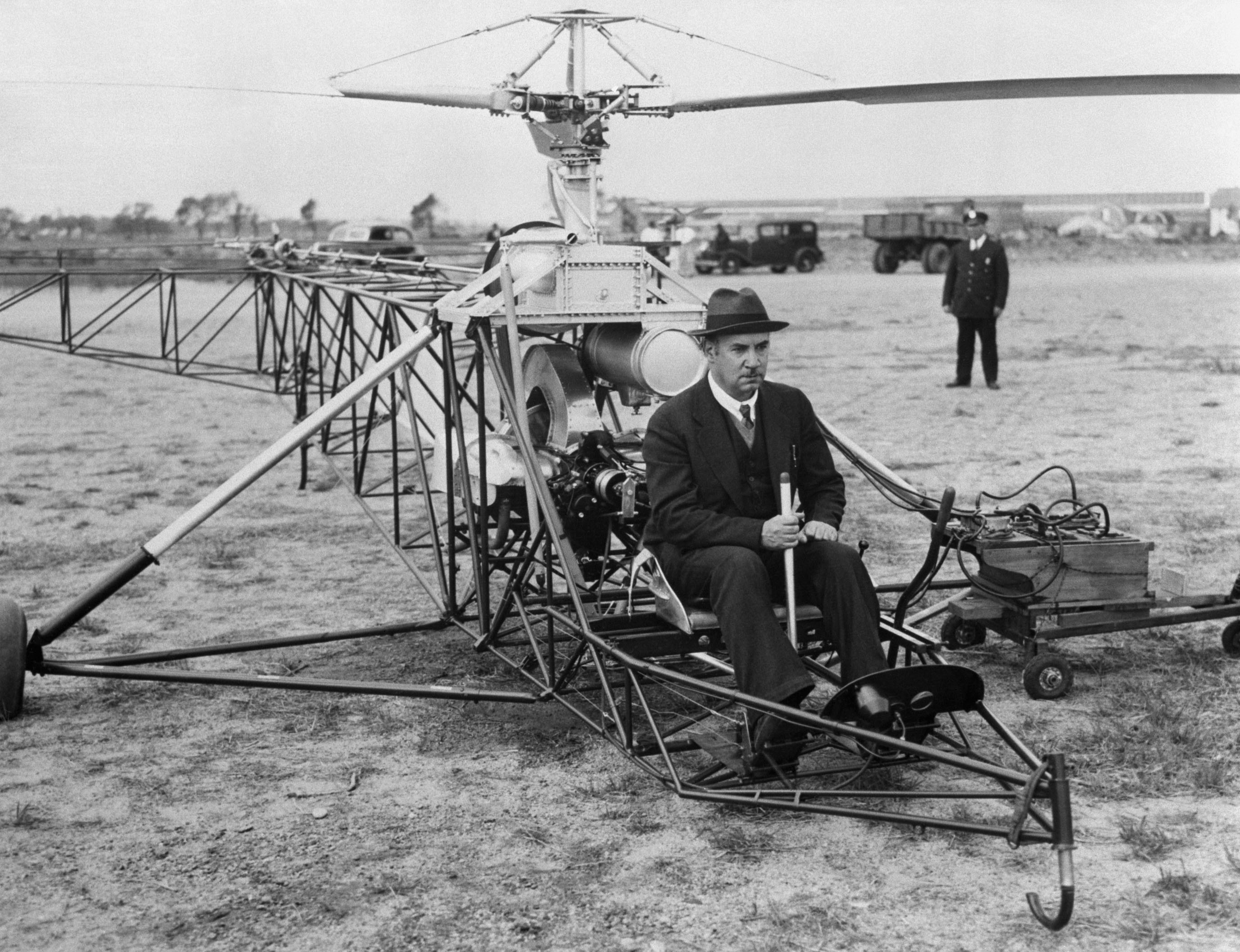 Первые вертолеты в мире