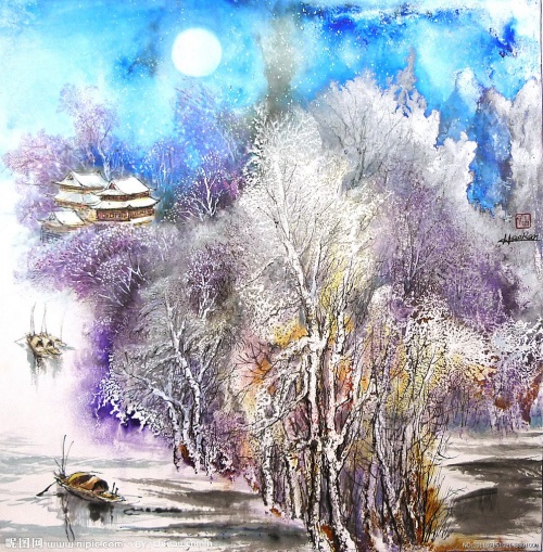 Художник BAI HAORAN. Акварель (59 работ) Художник BAI HAORAN. Акварель (59 работ)