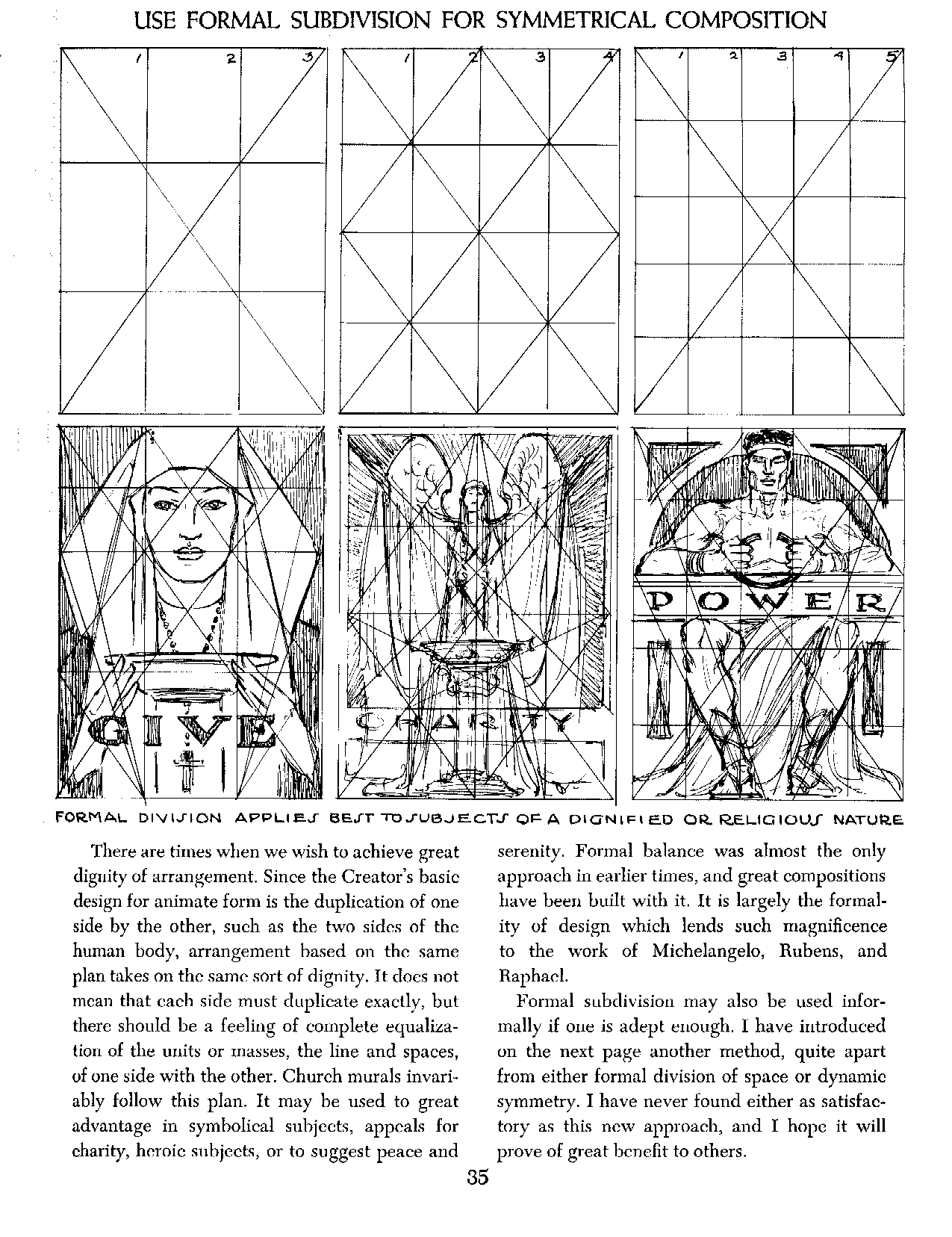 In form the side. Эндрю люмис. Композиция. Forms of Compositions. Symmetrical Composition. Loomis композиция.