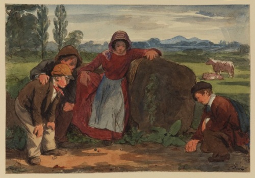 Английский художник Edward Thompson Davis (1833-1867) (22 работ)