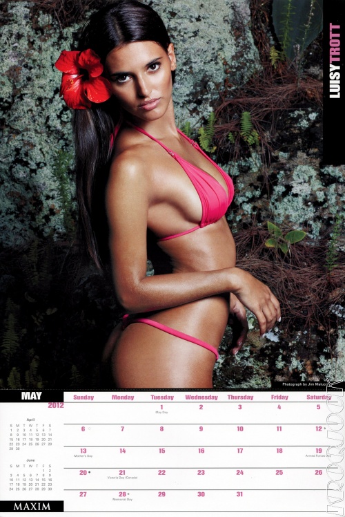 Maxim. Calendar 2012 (14 фото)